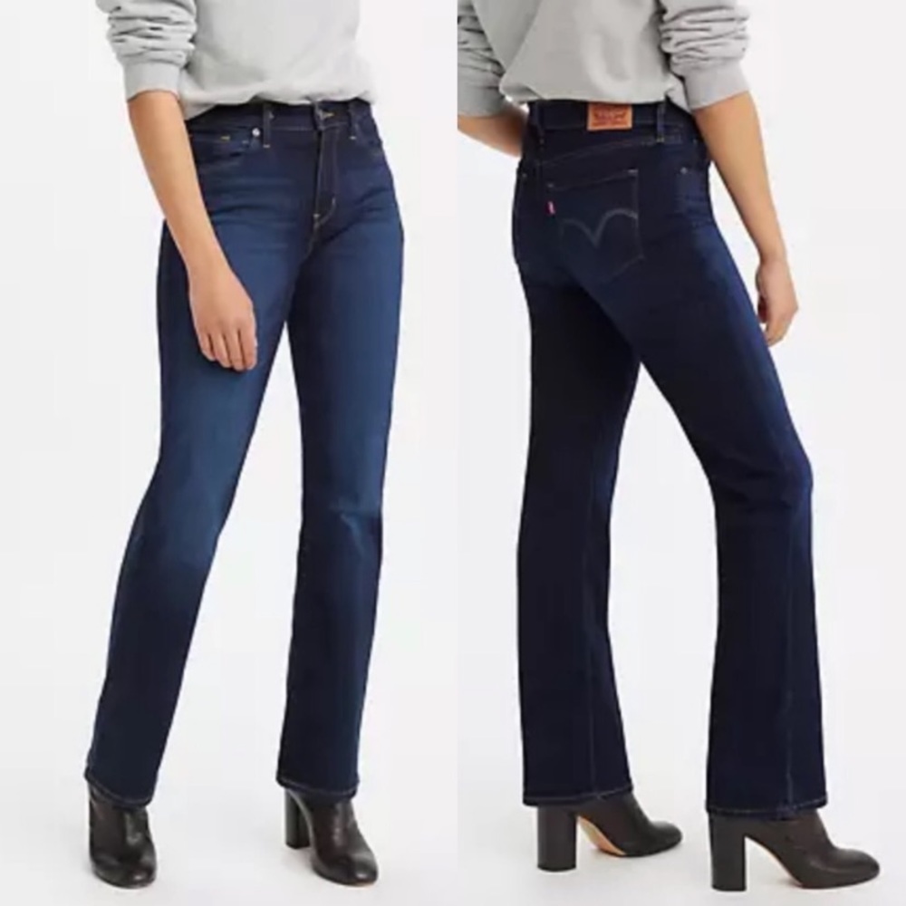 Levi’s 515 red tag medium blue bootcut denim jeans Size 10 short